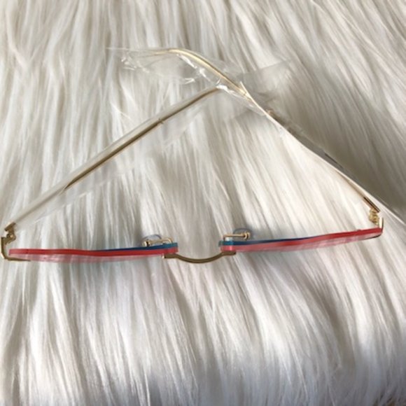 LA Express Rimless Winged Sunglasses - Picture 7 of 9